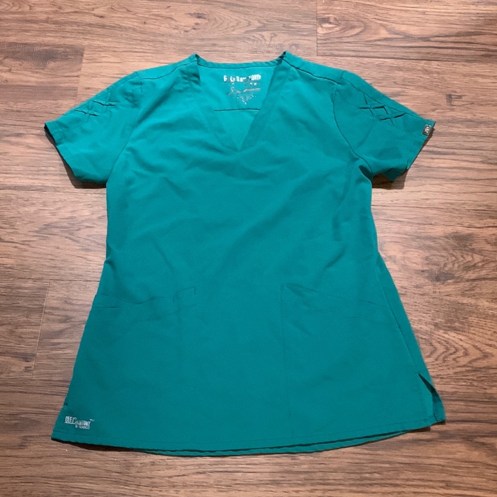 Greys Anatomy scrub top. Small. Gently worn. No flaws